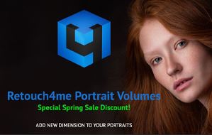 【S1066】Retouch4me Portrait Volumes人脸轮廓加强 自动中性灰光影调节WIN