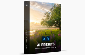 【P695】AI自适应风光预设William Patino  AI Presets Landscape Edition